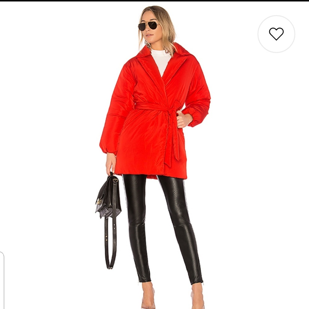 Caila Lily belted puffer